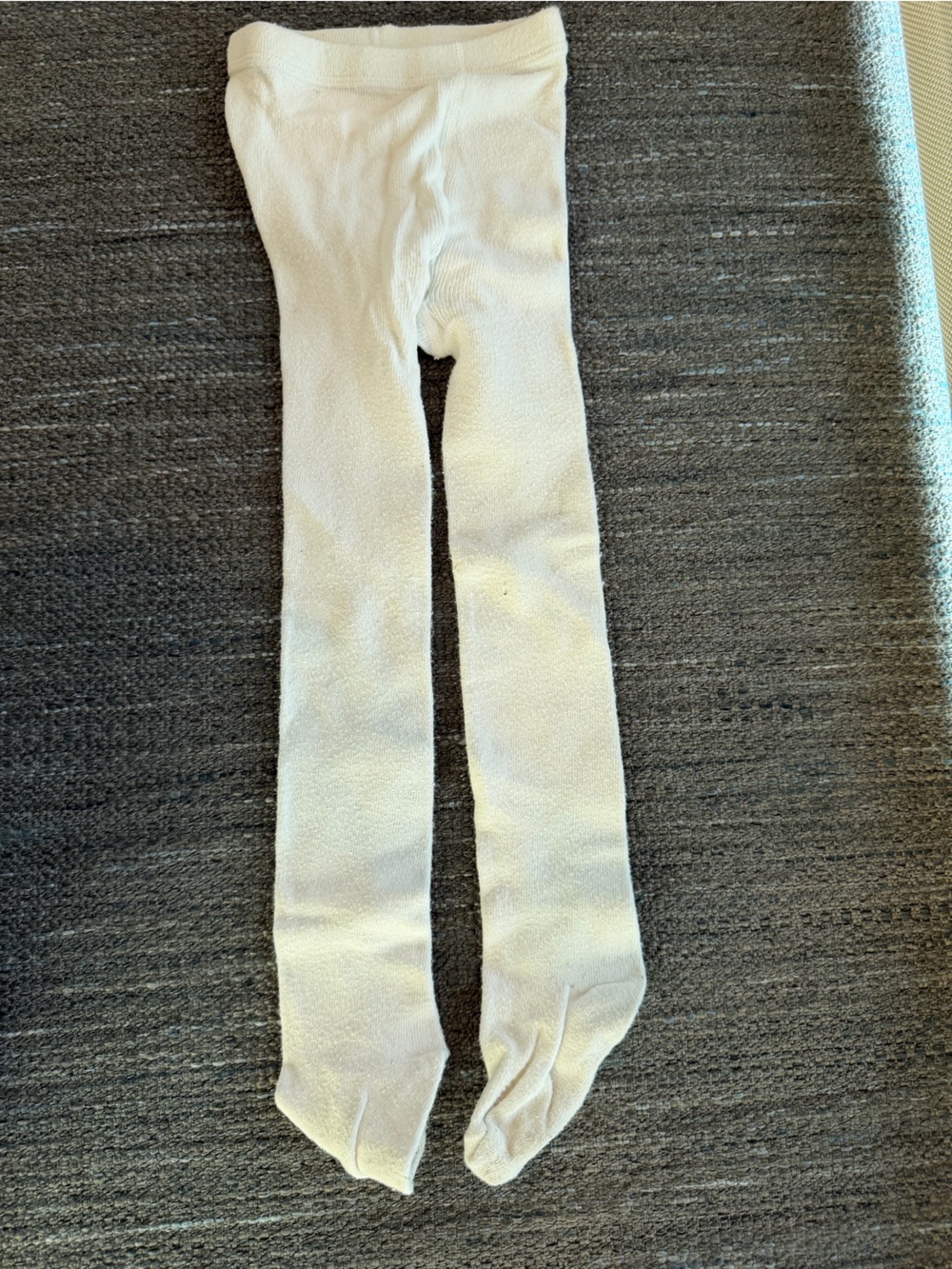 Cream Knee-High Socks - Soft Stretch Pair